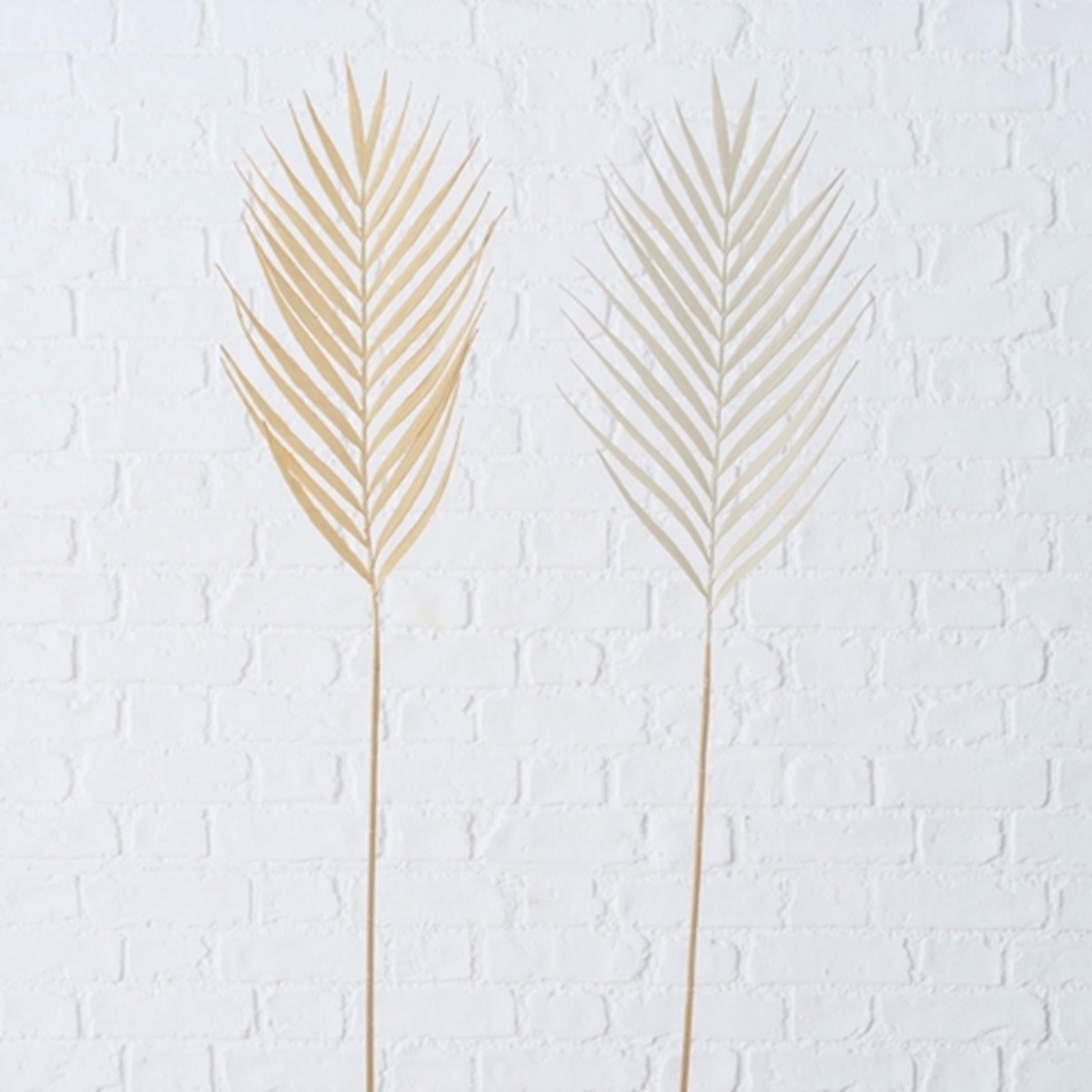 Boltze home kunsttak decotak 90cm palmblad naturel