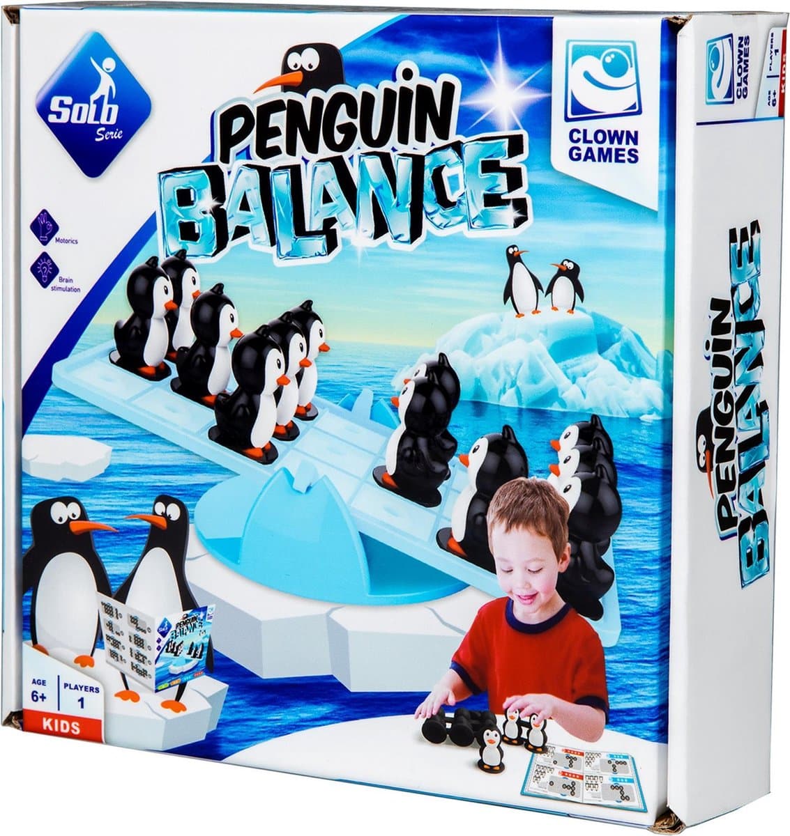 Van Der Meulen Clown Games – Pinguin-Balancierspiel