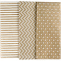 Tissuepapier, vel 50x70 cm, 17 gr, goud, 6 vel 1 doos