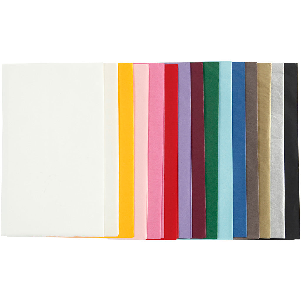 Creativ company tissuepapier gekleurd, 30st.