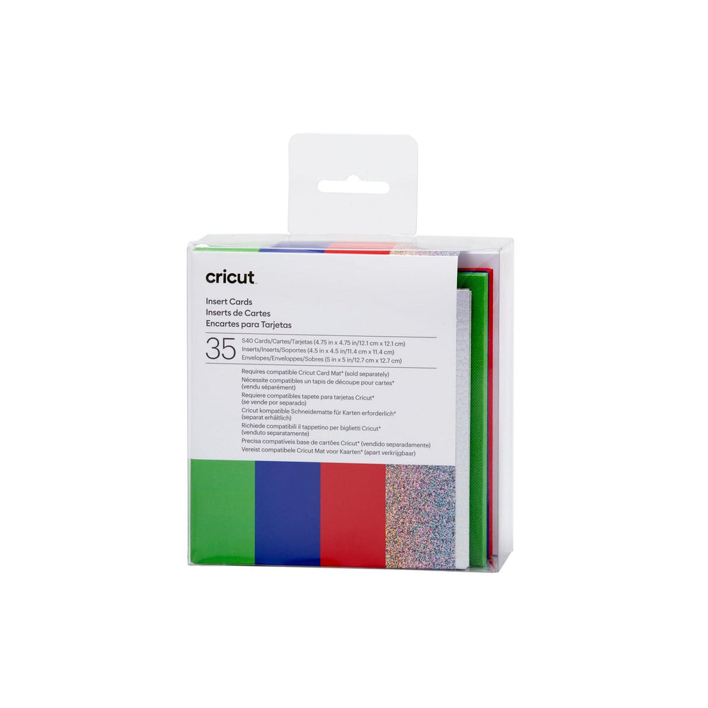 Cricut • insert cards rainbow s40