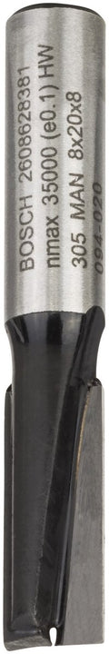 Bosch - vingerfrezen 8 mm, d1 8 mm, l 20 mm, g 51 mm