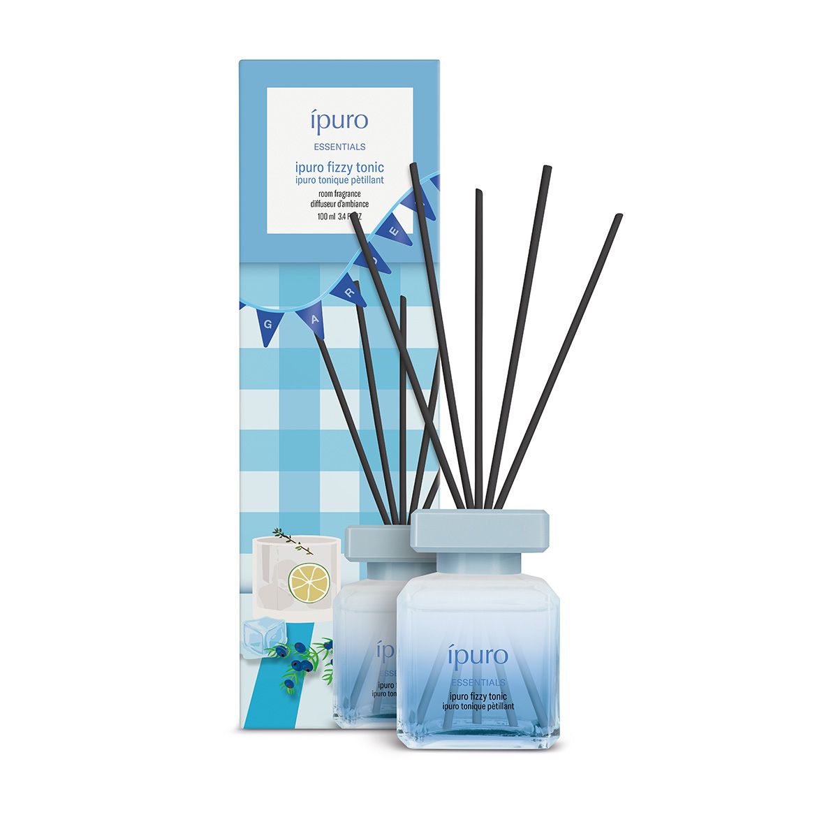 Ipuro geurdiffuser fizzy tonic 100ml