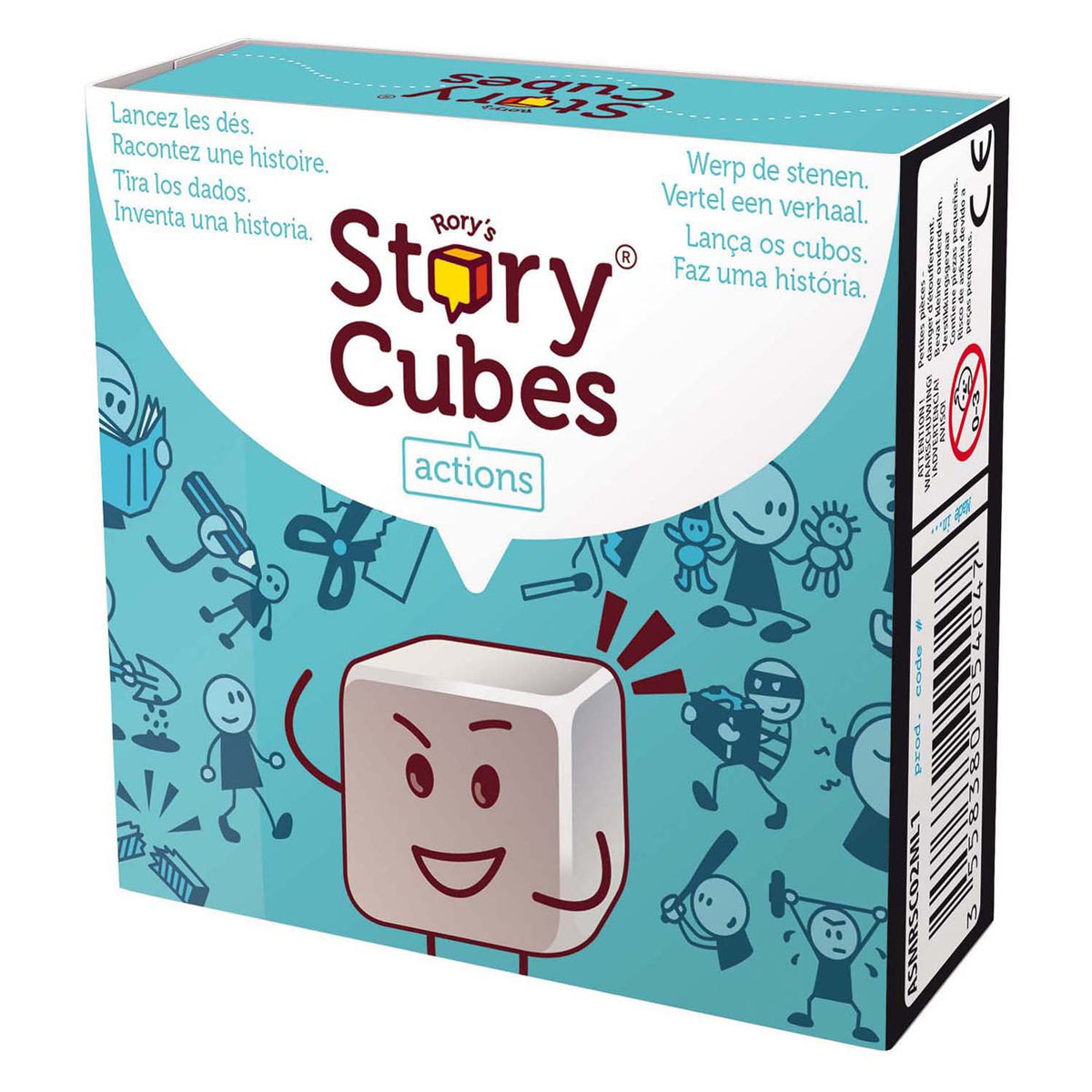 Asmodee Rorys Story Cubes Actions Würfelspiel
