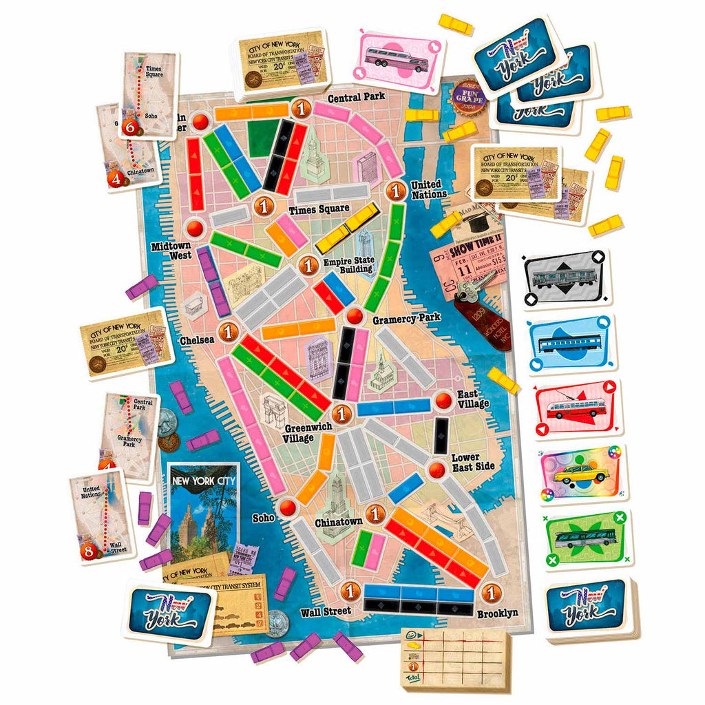 Asmodee Ticket to Ride York Brettspiel