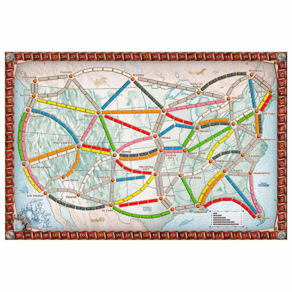 Days Of Wonder Ticket to Ride USA Brettspiel