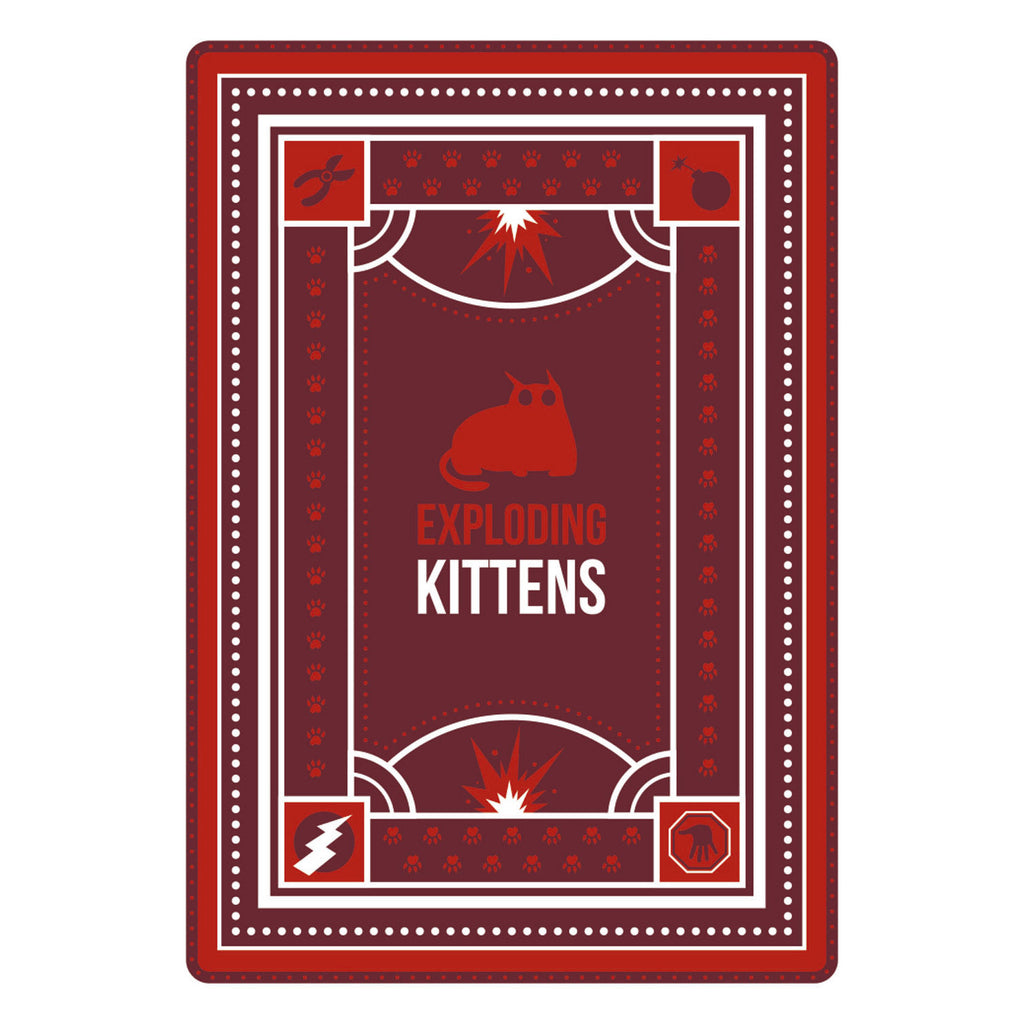 Exploding kittens originele editie - kaartspel vol spanning en humor - 2 tot 5 spelers - vanaf 7 jaar