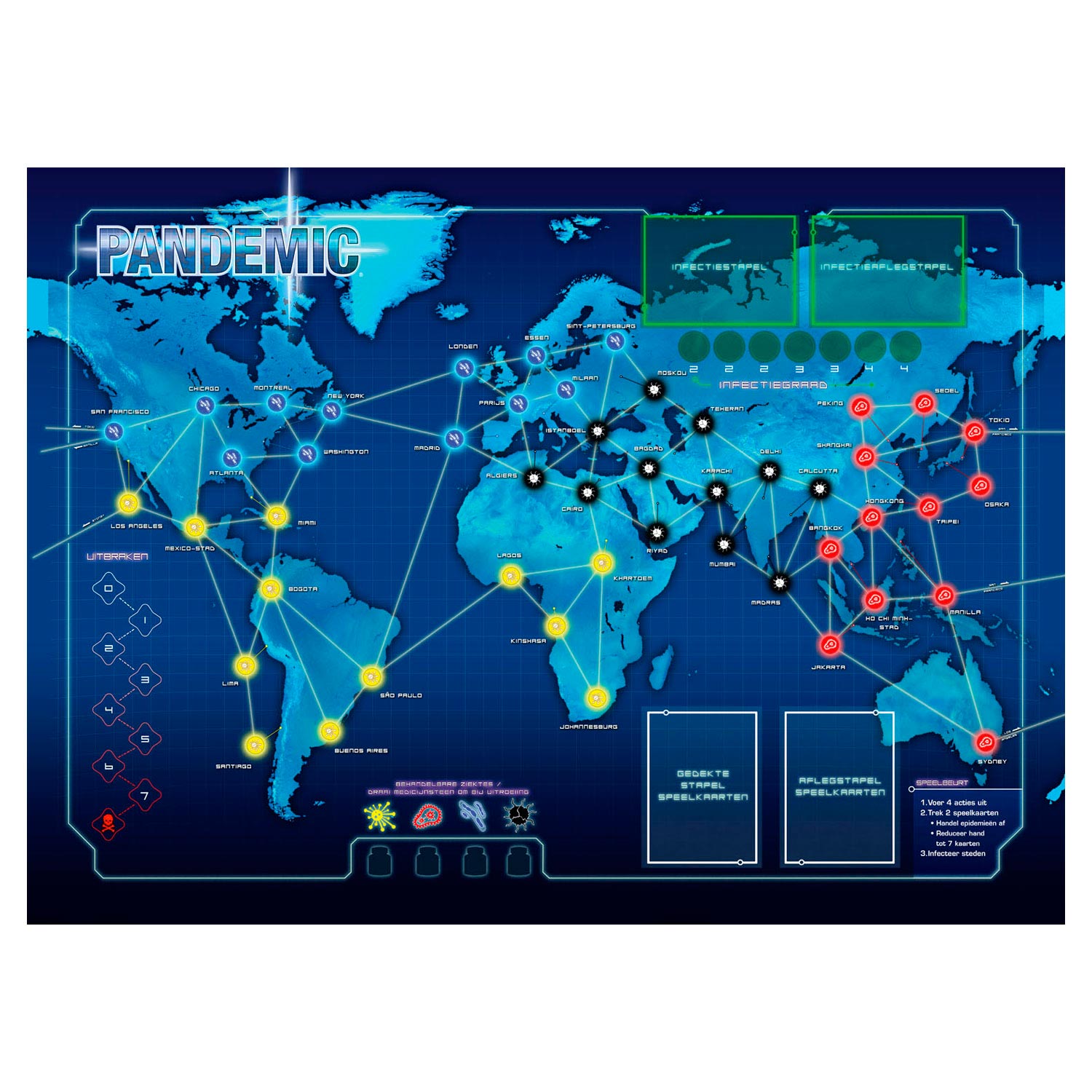 Z-man games pandemic bordspel