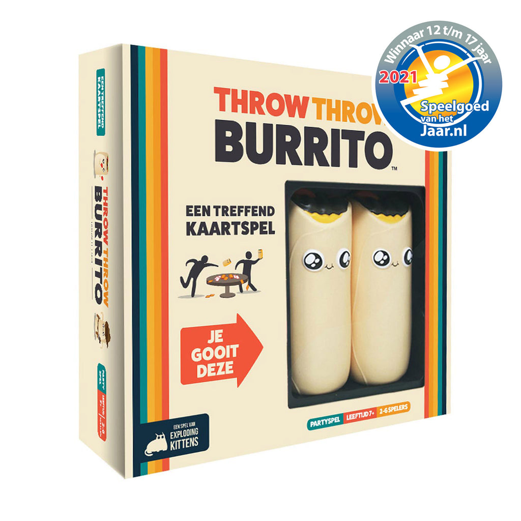 Exploding kittens throw throw burrito kaartspel nl