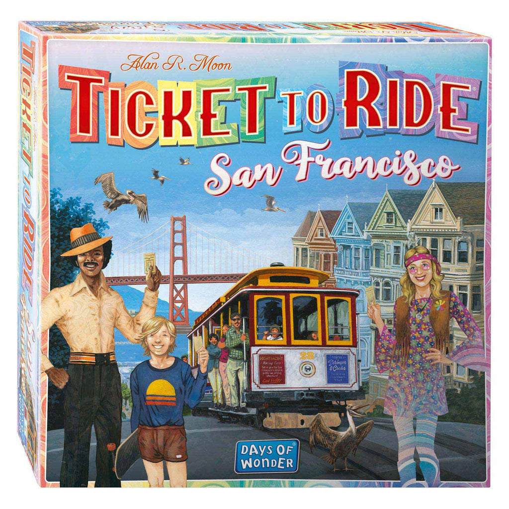 Asmodee ticket to ride - san francisco bordspel