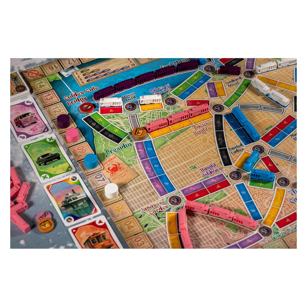 Asmodee ticket to ride - san francisco bordspel