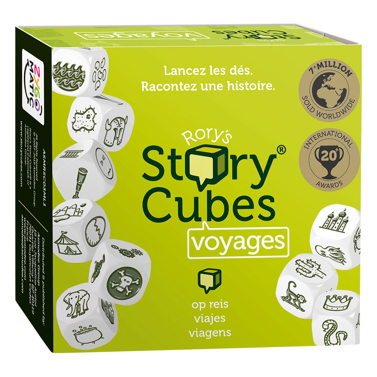 Asmodee Rorys Geschichtenwürfel-Reisen