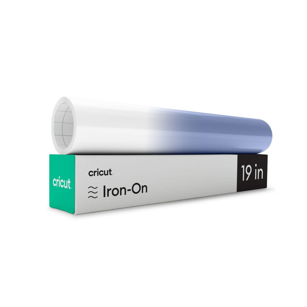 Cricut • iron-on uv color change 48x30cm white to pastel blue
