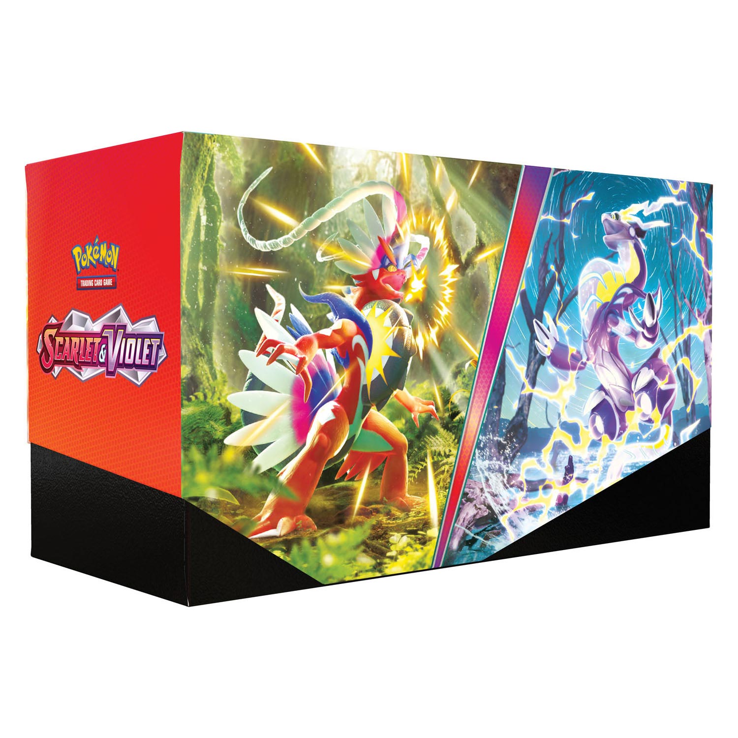 Asmodee Pokémon-Sammelkartenspiel Scharlachrot & Violett Bau- und Kampfstadion