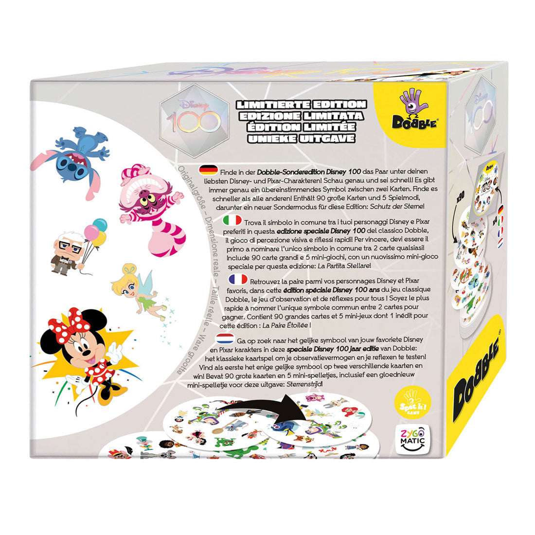 Asmodee Dobble Disney 100-jähriges Jubiläumskartenspiel