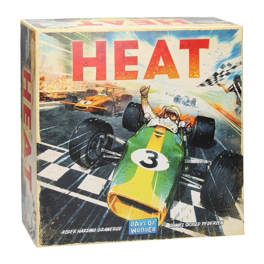 Days of wonder heat bordspel - – voor de echte race fans – vanaf 10 jaar – strategisch bordspel