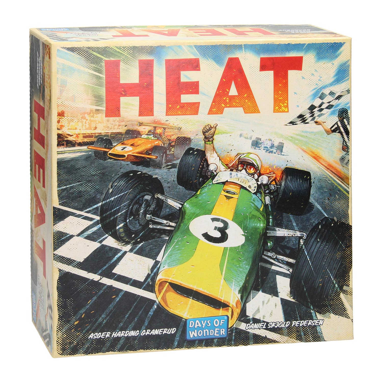 Days of wonder heat bordspel - – voor de echte race fans – vanaf 10 jaar – strategisch bordspel