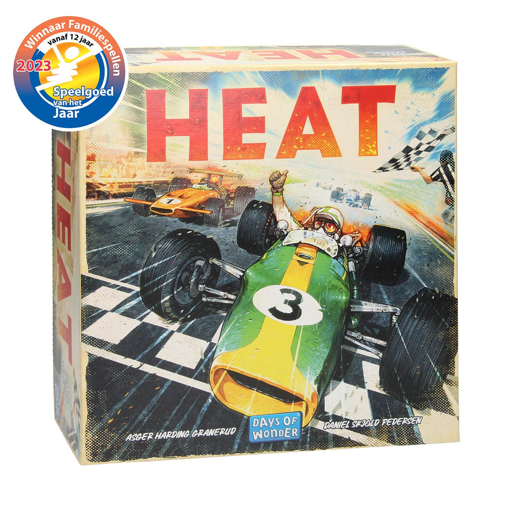 Days of wonder heat bordspel - – voor de echte race fans – vanaf 10 jaar – strategisch bordspel