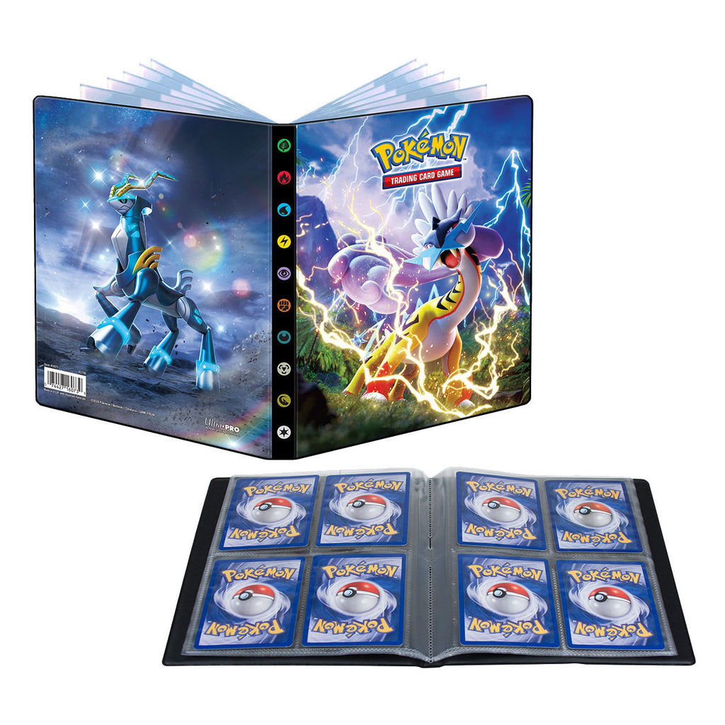 Asmodee Pokémon Portfolio SV05 Temporale Kräfte 4-Tasche