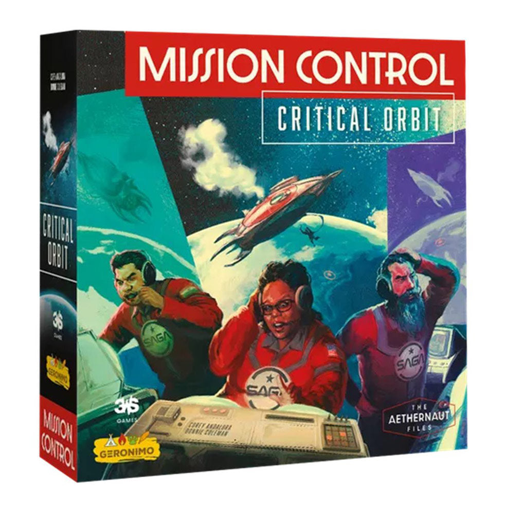 Geronimo Games Mission Control kritisches Orbit-Brettspiel
