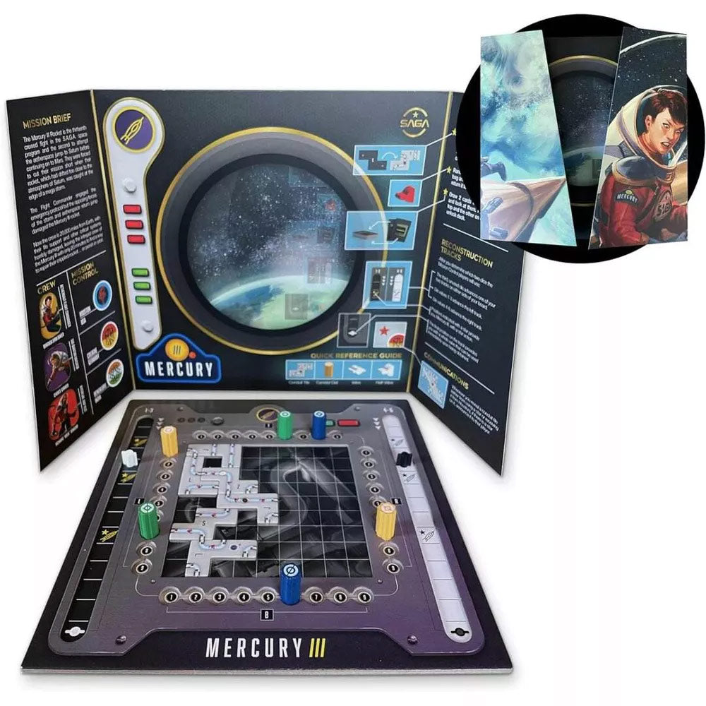 Geronimo Games Mission Control kritisches Orbit-Brettspiel