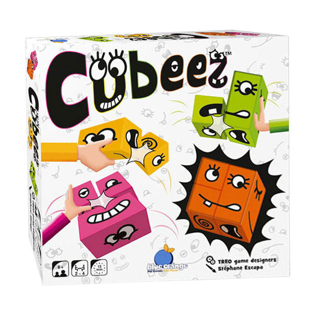 Geronimo games blue orange juniorspel cubeez