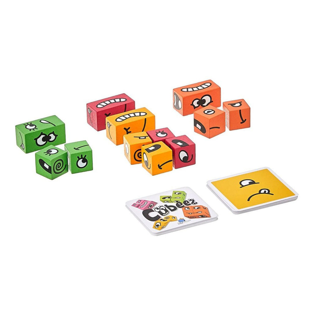 Geronimo games blue orange juniorspel cubeez