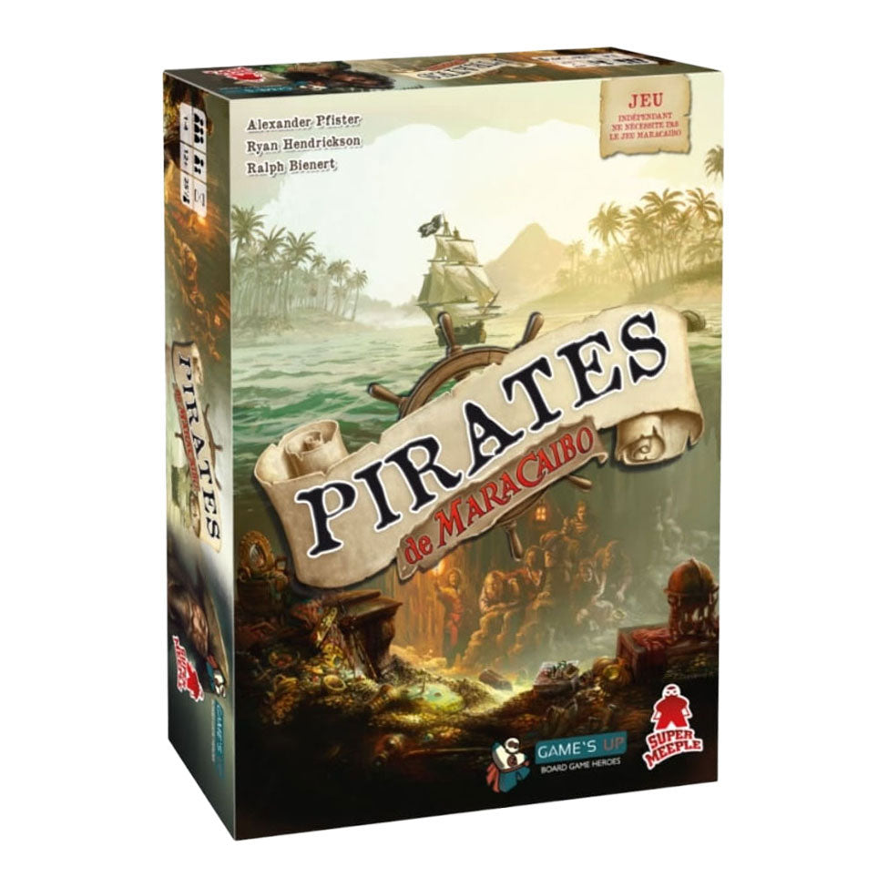 Geronimo games pirates of maracaibo nl - nederlandstalig - - bordspel - vanaf 12 jaar oud - van 1 tot 4 spelers