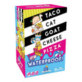 Geronimo games taco cat goat cheese pizza waterproof - kaartspel - blue orange - vanaf 8 jaar - van 2 tot 8 spelers