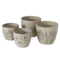 Boltze home bloempot set a 2 h11 en14cm