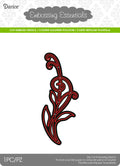 Darice • die cut stencil swirl 42x104mm