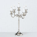 Boltze home kandelaar victoria zilver 27x38cm