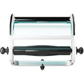 Poetspapierdispenser tork w2 wit turquoise