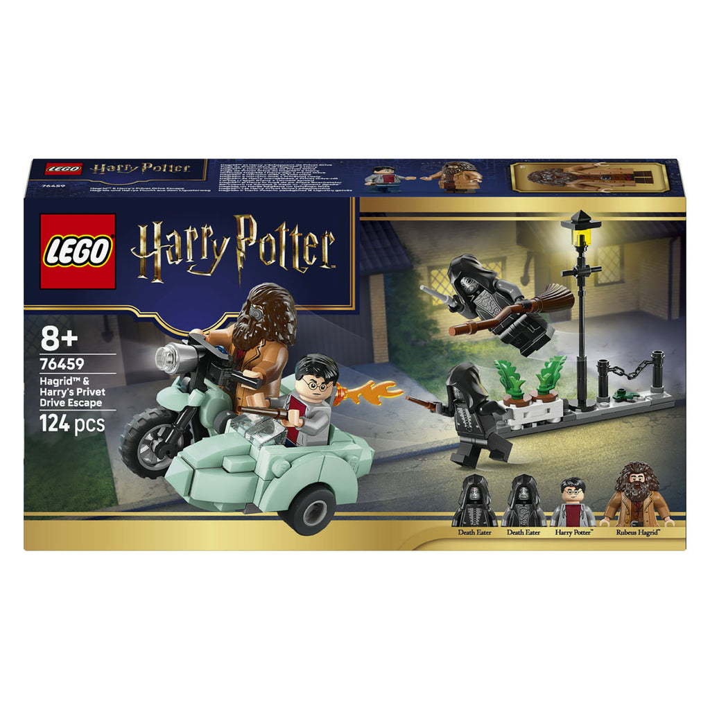Lego harry potter hagrid en harry's ligusterlaan ontsnapping