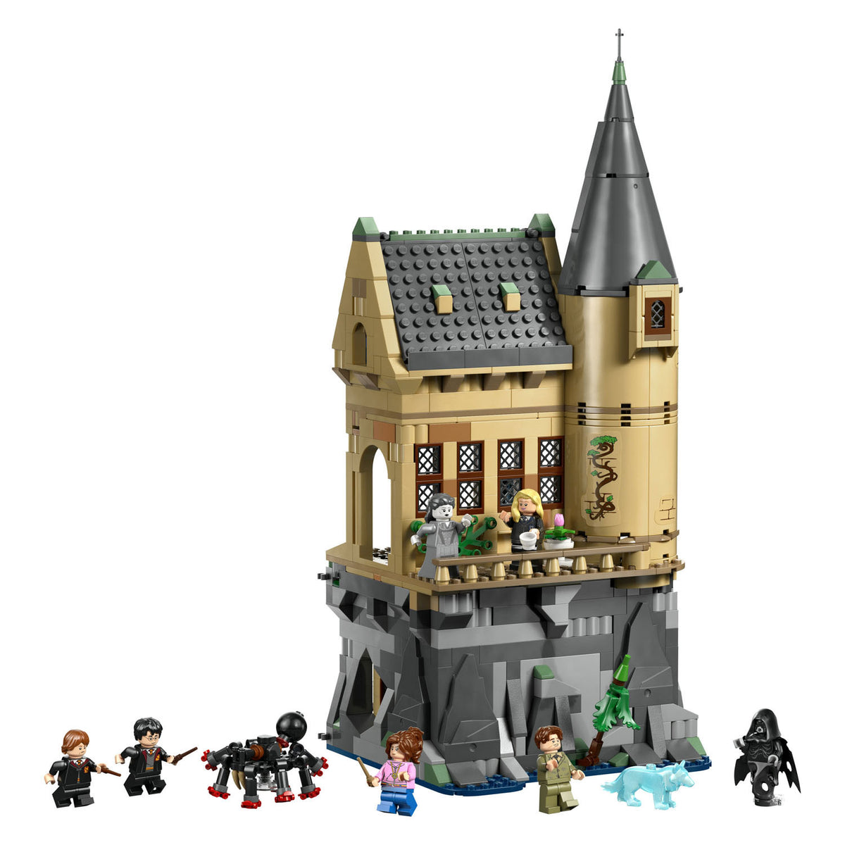 Lego harry potter kasteel zweinstein: ziekenzaal bouwpakket voor kinderen met 7 minifiguren - 76463
