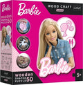 Trefl barbie houten puzzel junior met 50 houten stukken