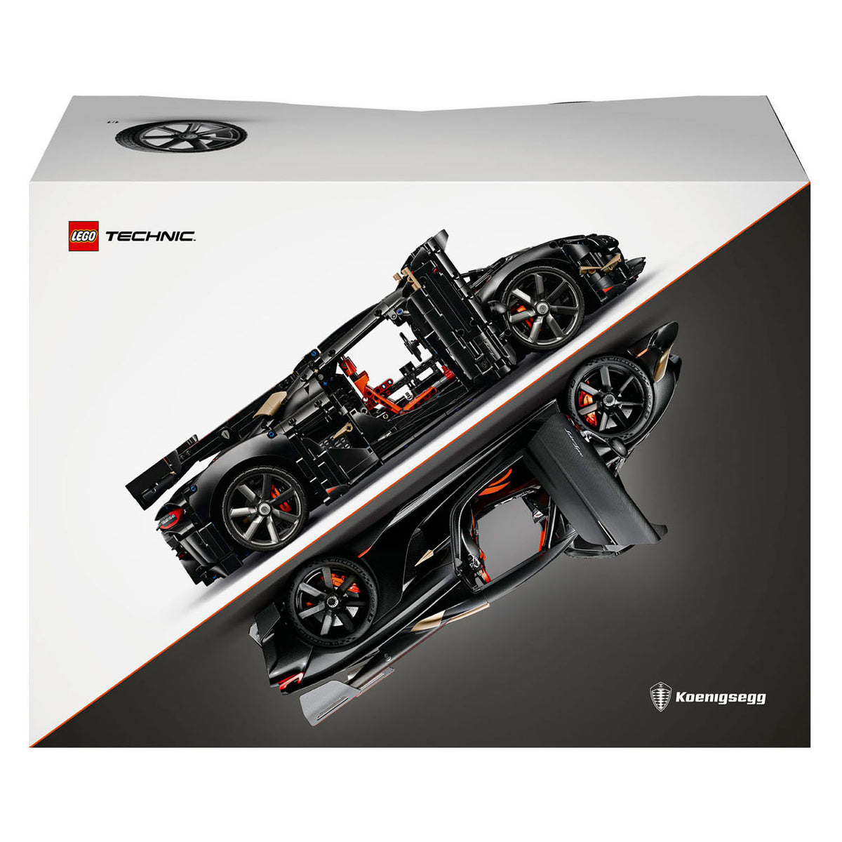 Lego ® technic koenigsegg sadair's spear megacar - technische bouwset voor volwassenen - 42232