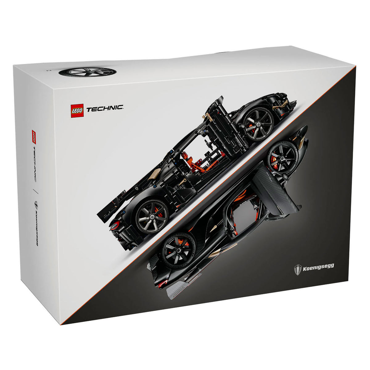 Lego ® technic koenigsegg sadair's spear megacar - technische bouwset voor volwassenen - 42232