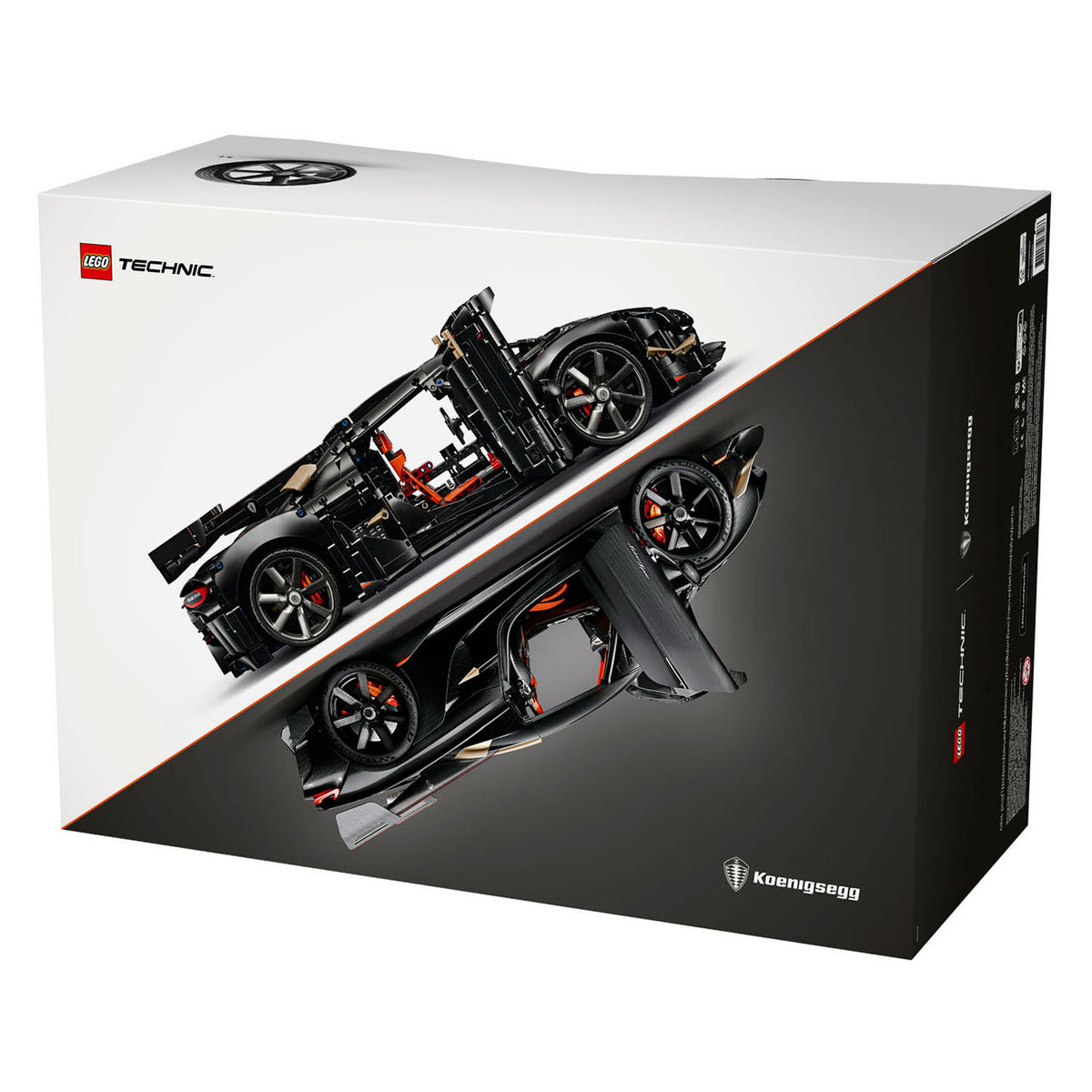 Lego ® technic koenigsegg sadair's spear megacar - technische bouwset voor volwassenen - 42232