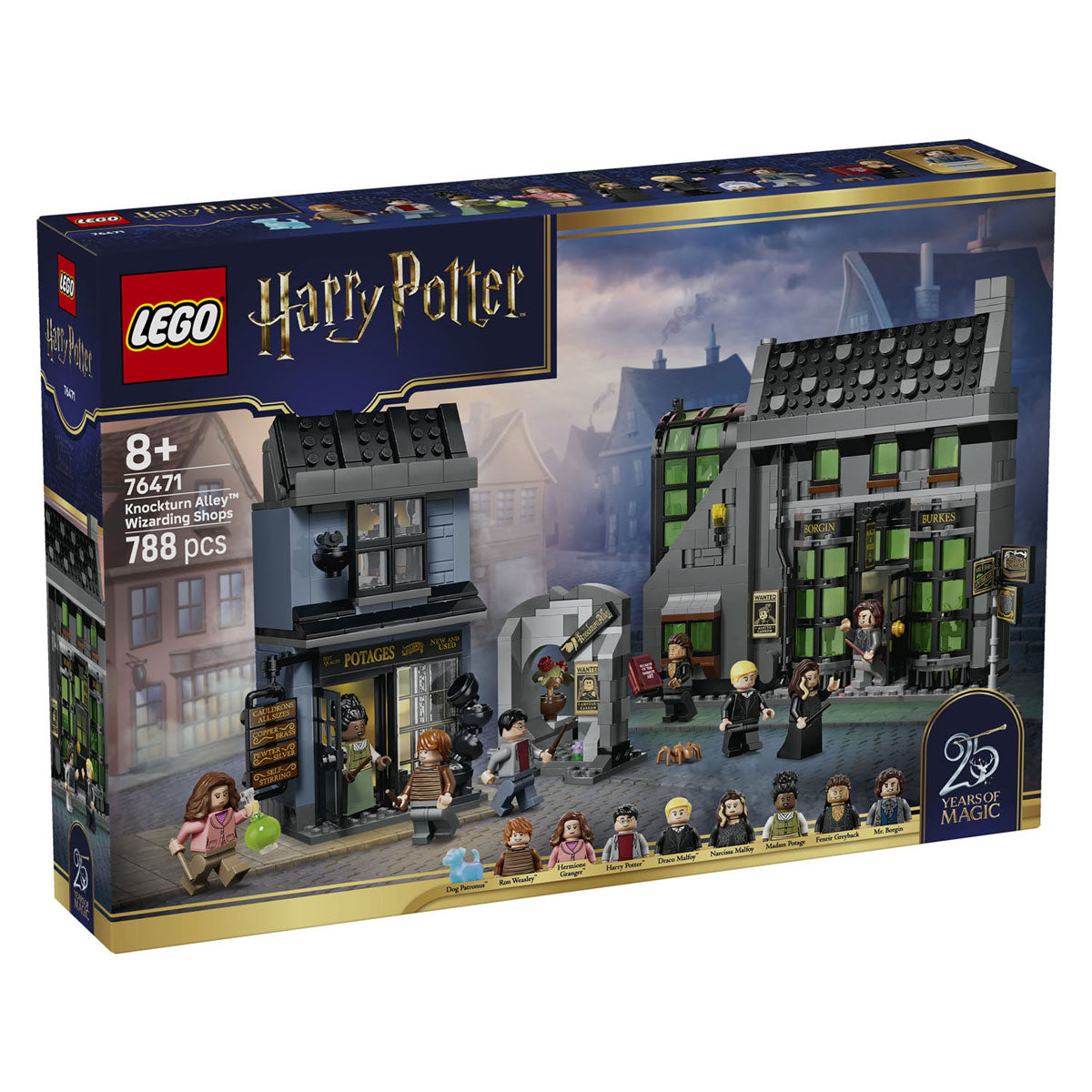 Lego harry potter verdonkeremaansteeg tovenaarswinkels speelgoedwinkel set voor kinderen 76471