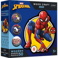 Trefl houten spiderman junior marvel puzzel 50 stukjes