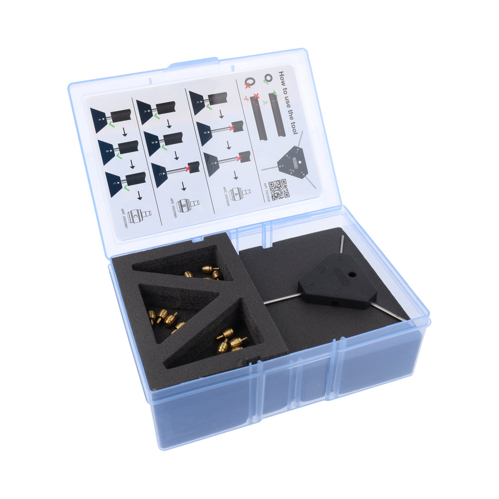 Elvedes remslang meetkit met universele inserts