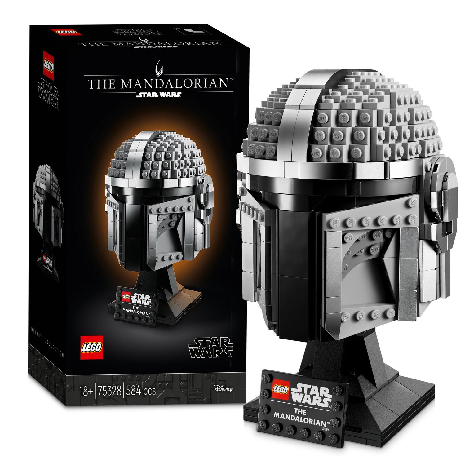 Lego star wars 75328 the mandalorian helm