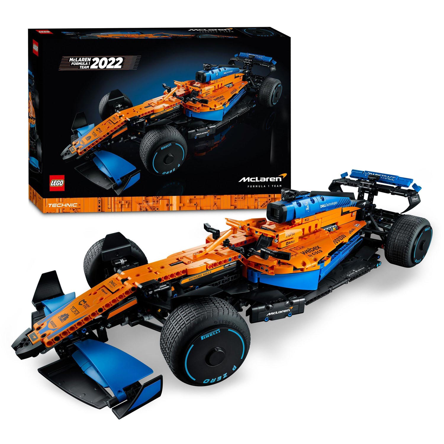 Lego technic - mclaren formule 1 racewagen constructiespeelgoed (42141)