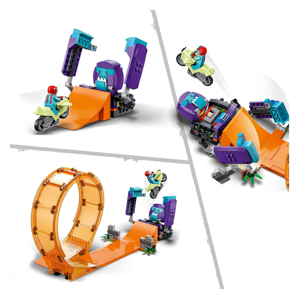 Lego city - chimpansee stuntlooping constructiespeelgoed (60338)