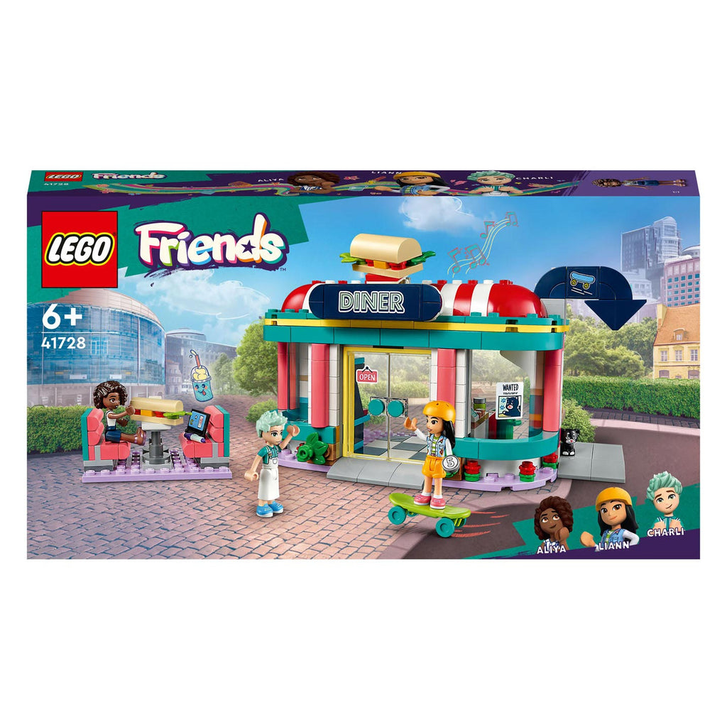 Lego friends - heartlake restaurant in de stad constructiespeelgoed (41728)