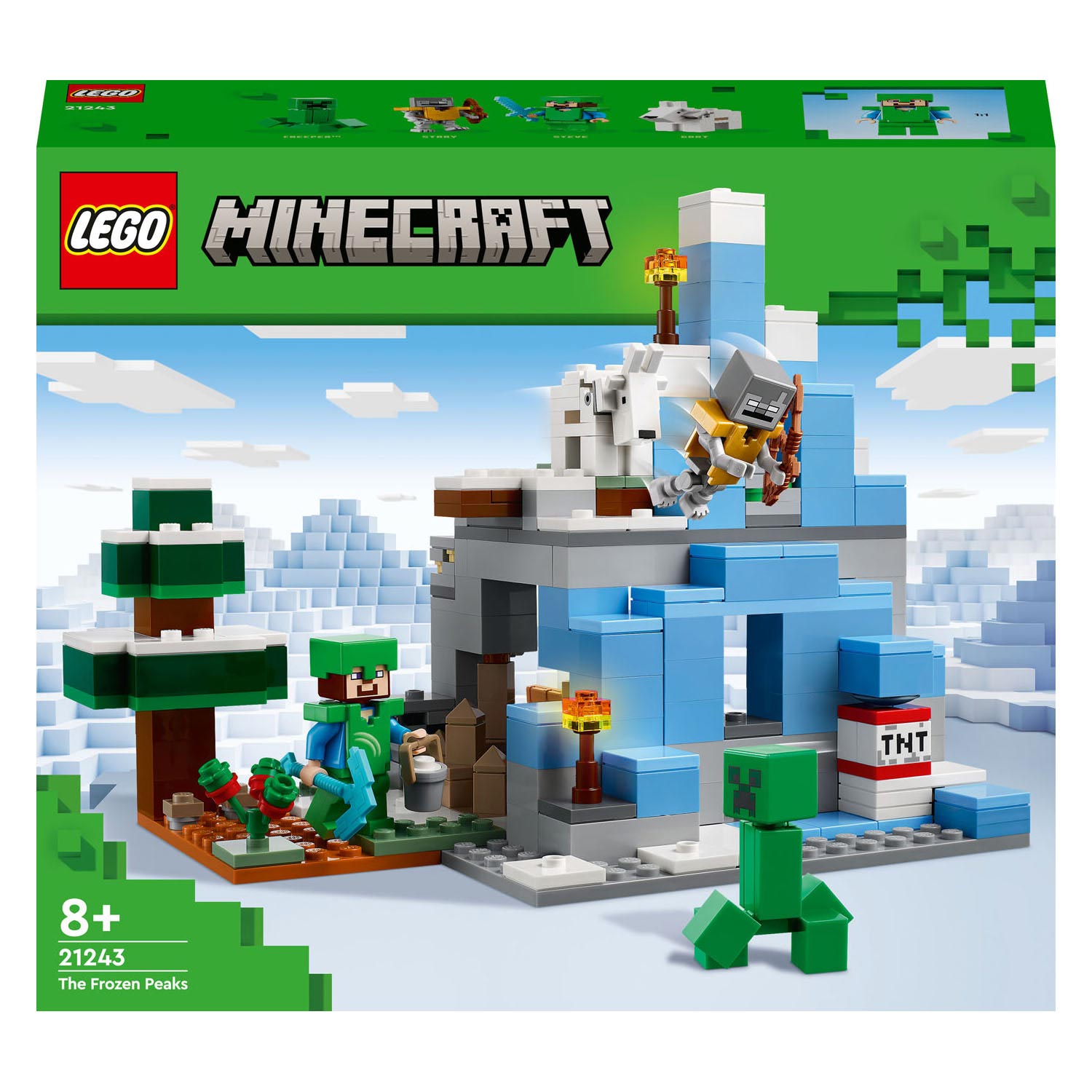 LEGO LEGO Minecraft 21243 Diese Eisspitzenspitzen