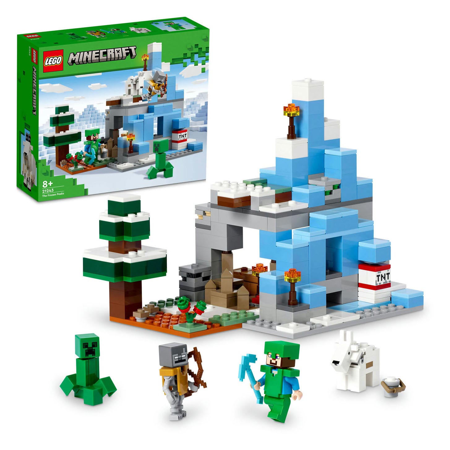 LEGO LEGO Minecraft 21243 Diese Eisspitzenspitzen