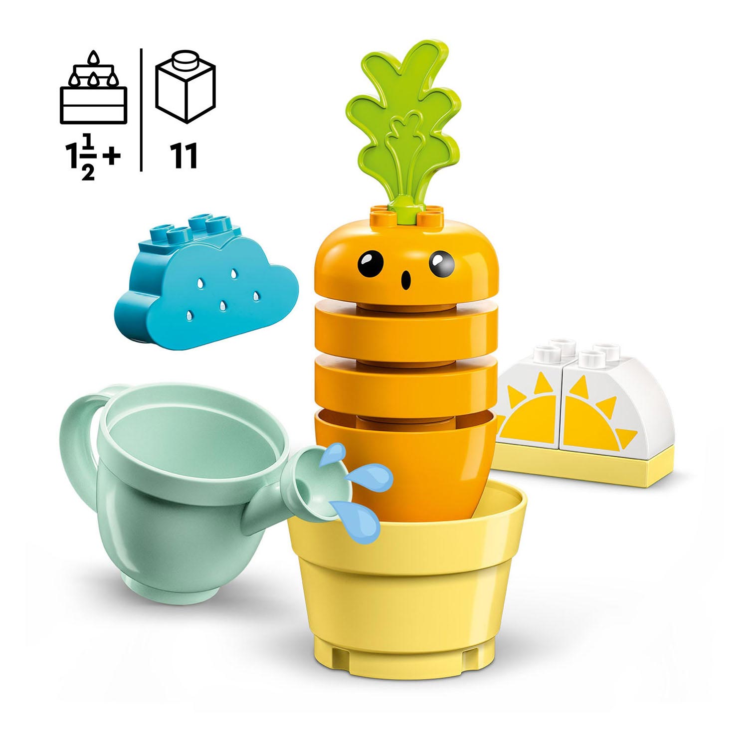 Lego® Duplo 10981 Meine erste wachsende Karotte