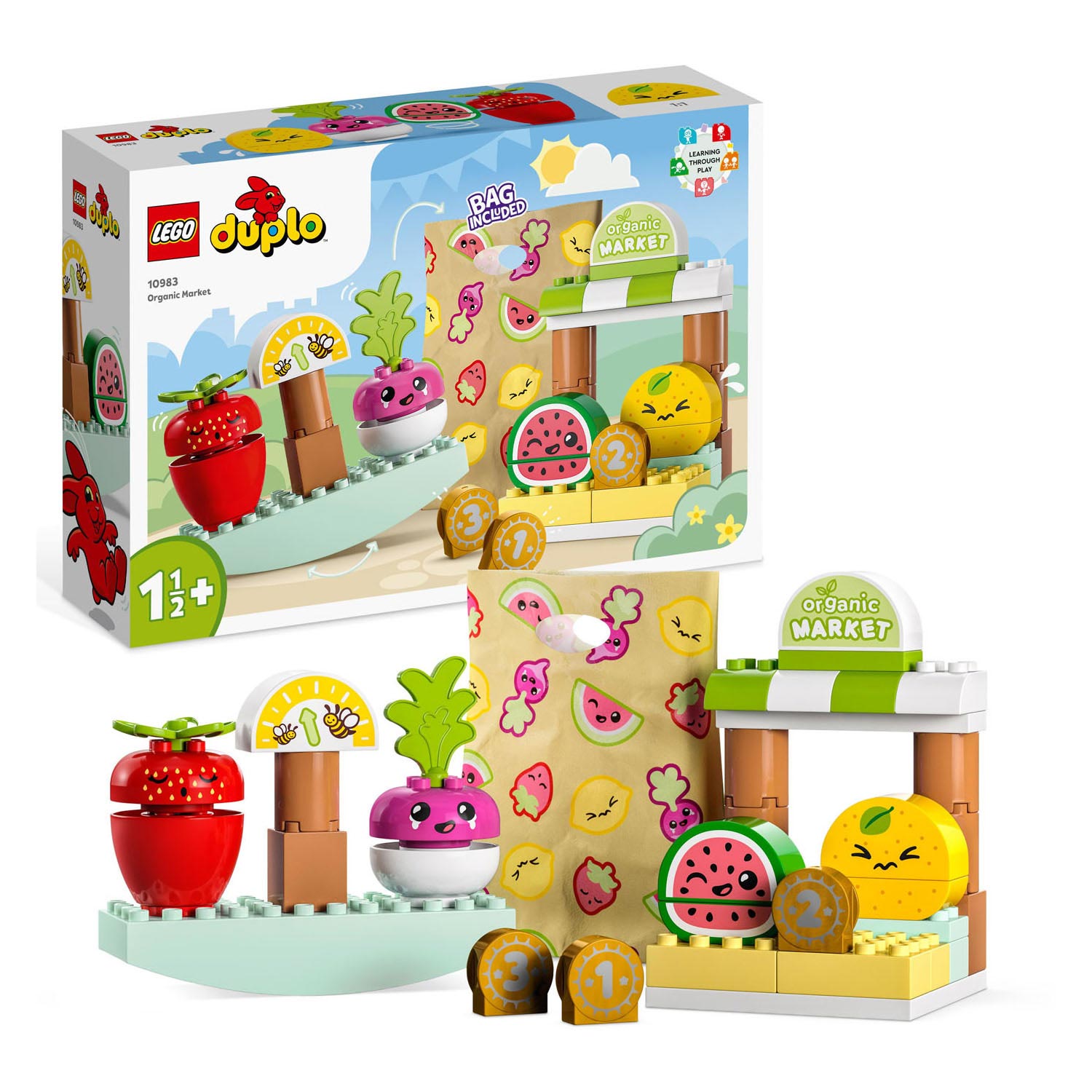 Lego duplo - biomarkt constructiespeelgoed (10983)